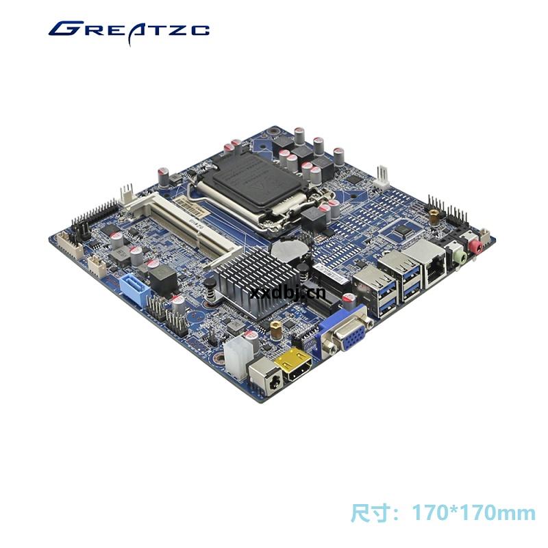 Mini ITX壹體(ti)機(ji)主板(ban) 迷妳PC主板(ban) INTEL H310芯(xin)片組 支(zhi)持(chi)9、8、7、6代(dai)CPU