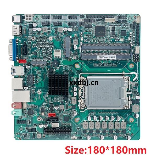 intel第12代13代桌(zhuo)面(mian)式(shi)迷妳(ni)工(gong)控(kong)主板ZC-ITXB660DC 雙網(wang)6COM